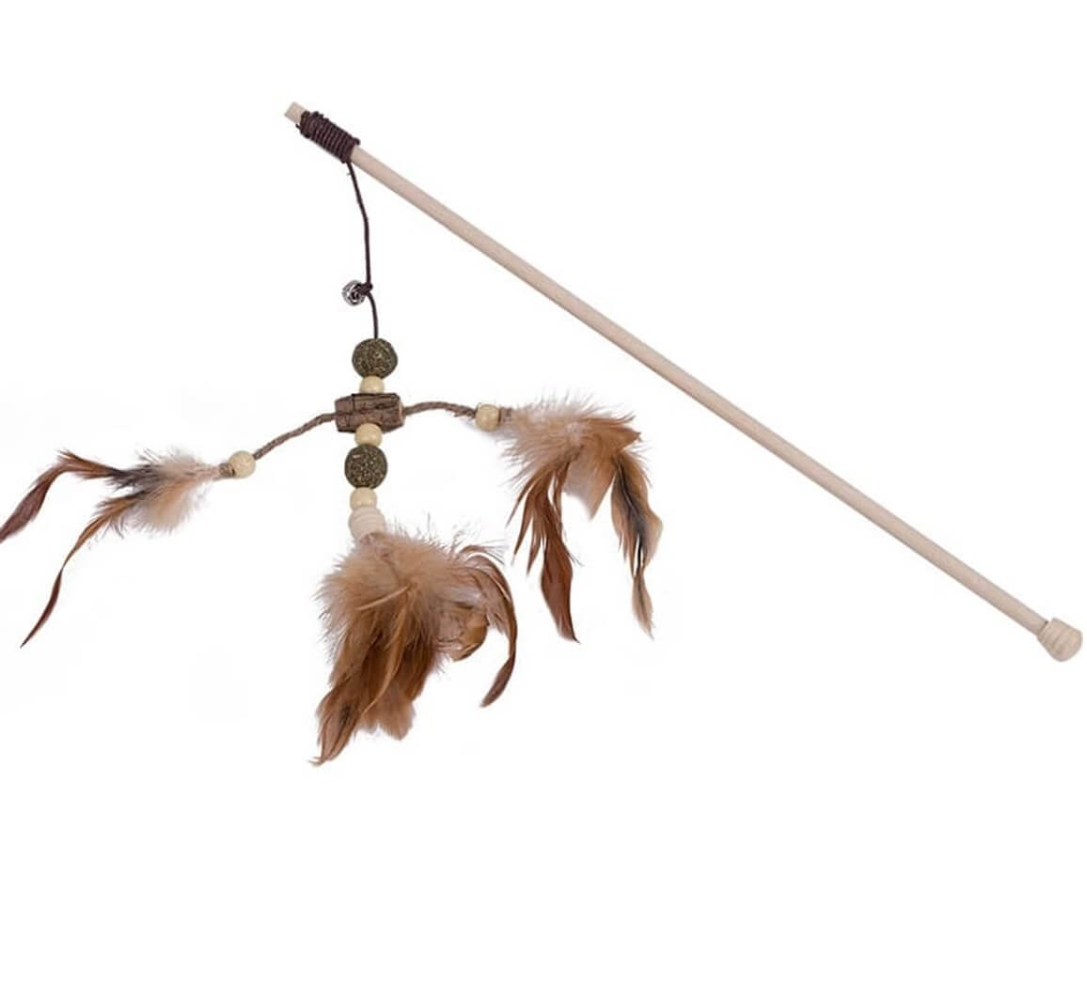 EASTLAND CATNİPLİ TÜYLÜ TOPLU KEDİ OYUN OLTASI 40CM8712695509769