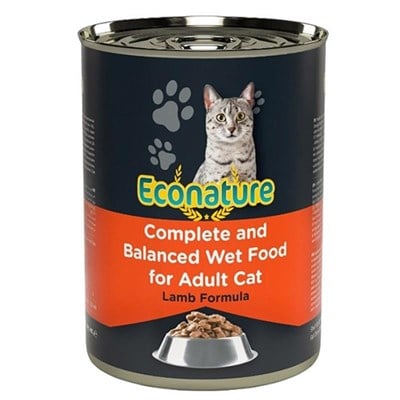 ECONATURE KUZULU KEDİ KONSERVESİ 400 GR