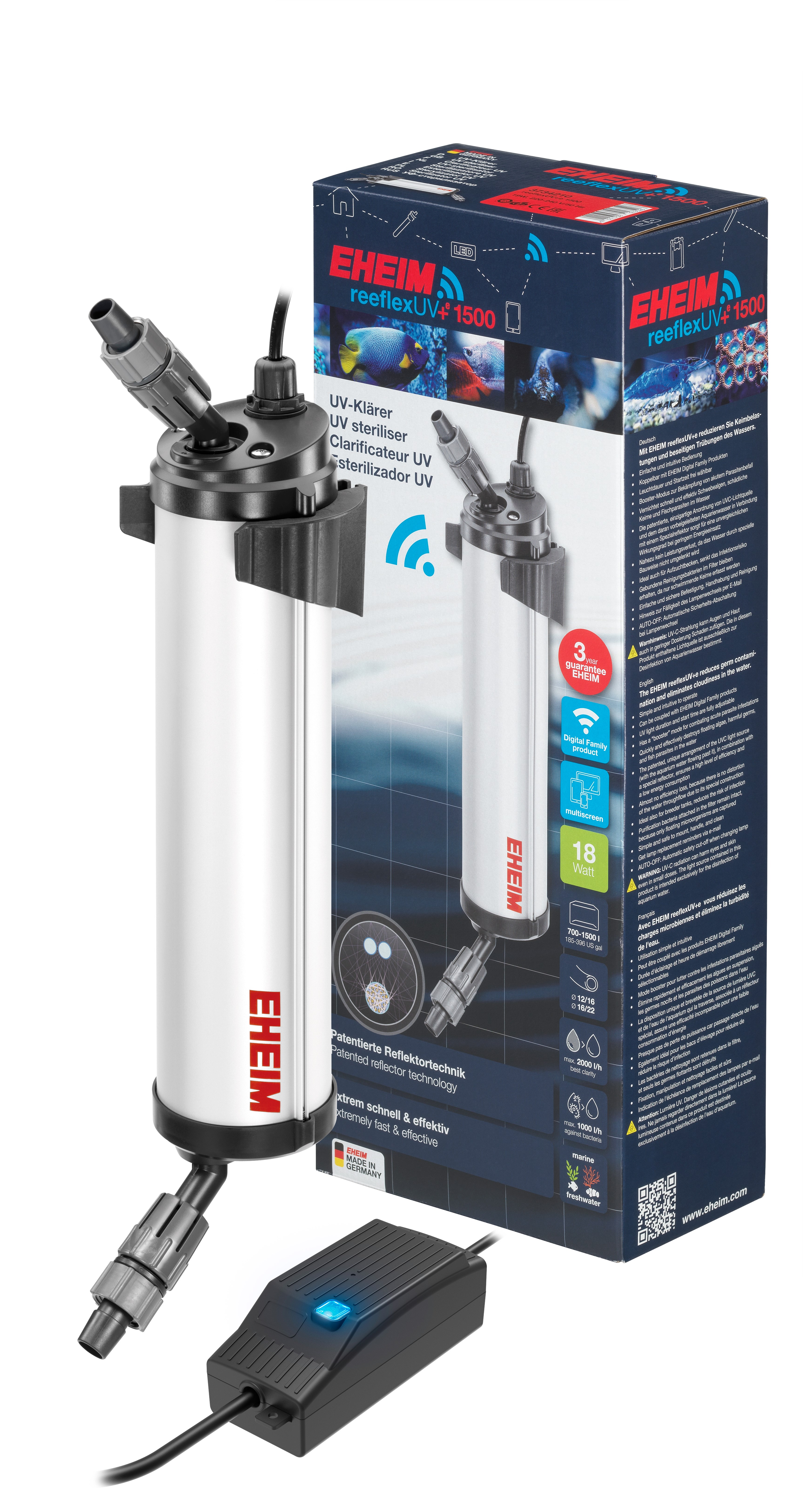 EHEIM REEFLEXUV+E 1500 UV FİLTRE4011708013526