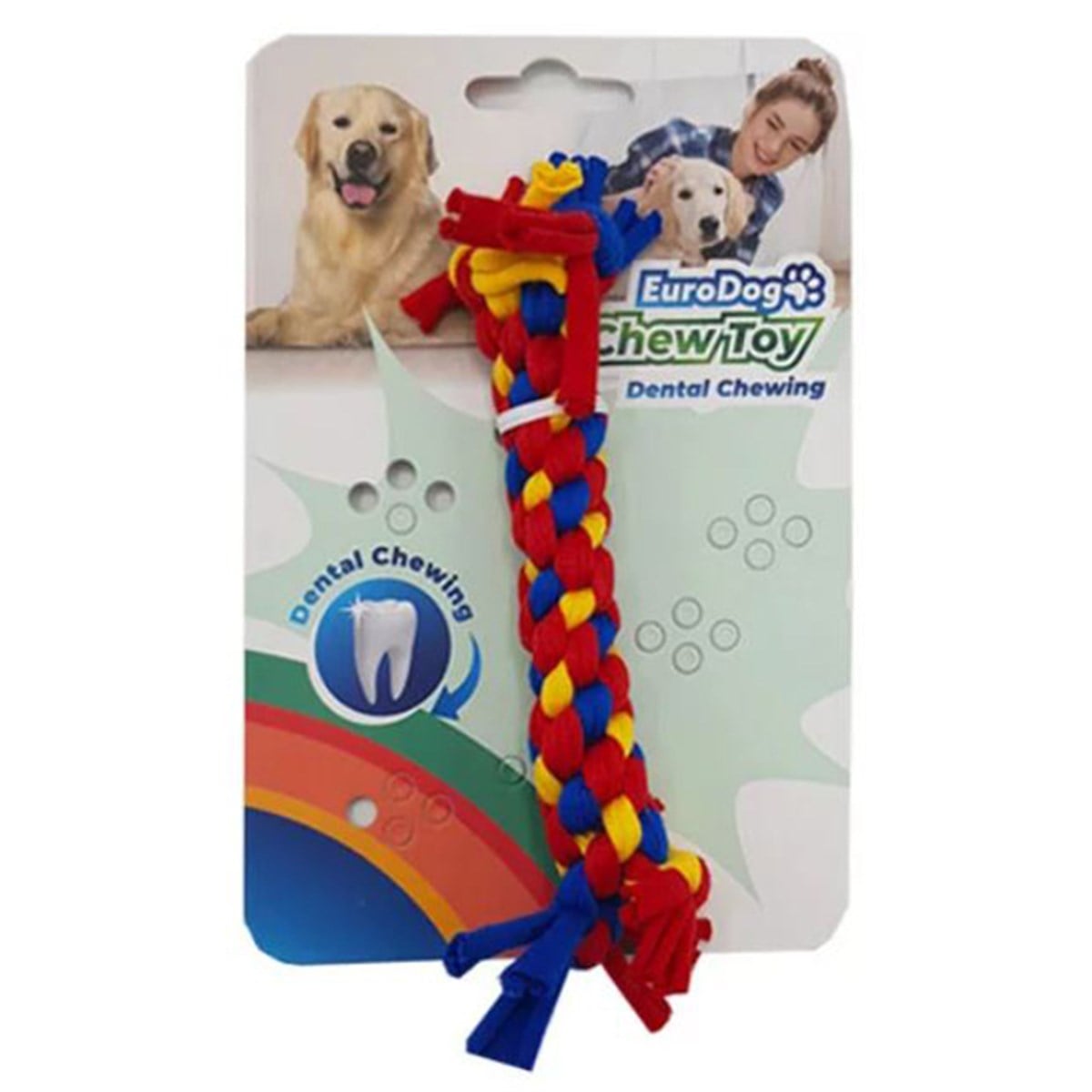 EURODOG DIS KASIMA IPI 10CM (SARI-KIRMIZI-MAVİ)8681144193579
