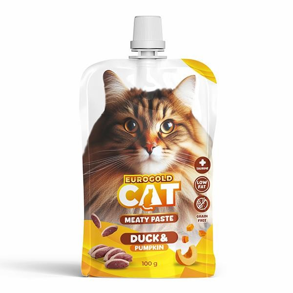 EUROGOLD CAT ET EZMESİ ÖRDEK-BALKABAĞI 100 GR8681144151760