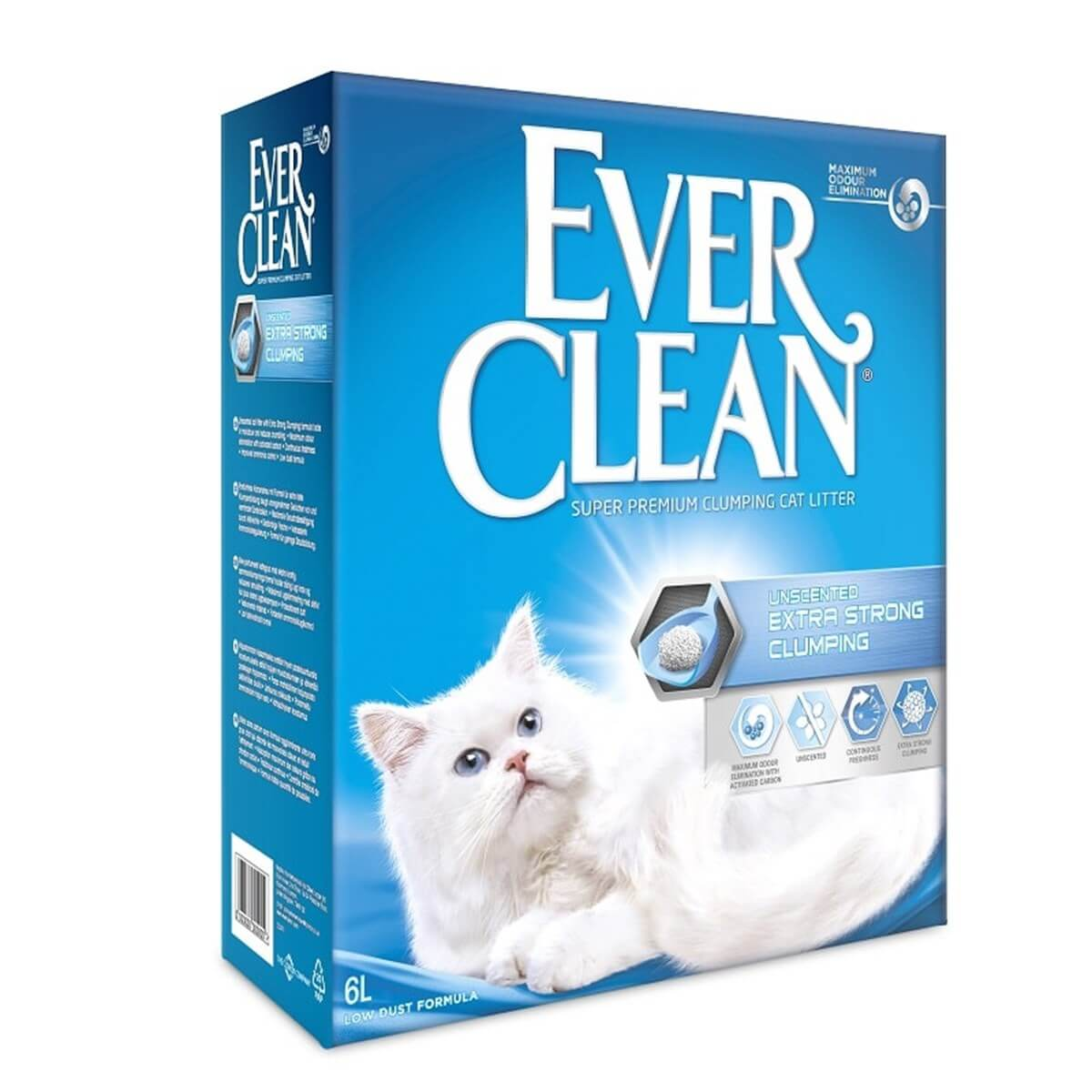 EVER CLEAN EXTRA STRONG UNSCENTED EKSTRA GÜÇLÜ KOKUSUZ KEDI KUMU 10 LT 5060255492130