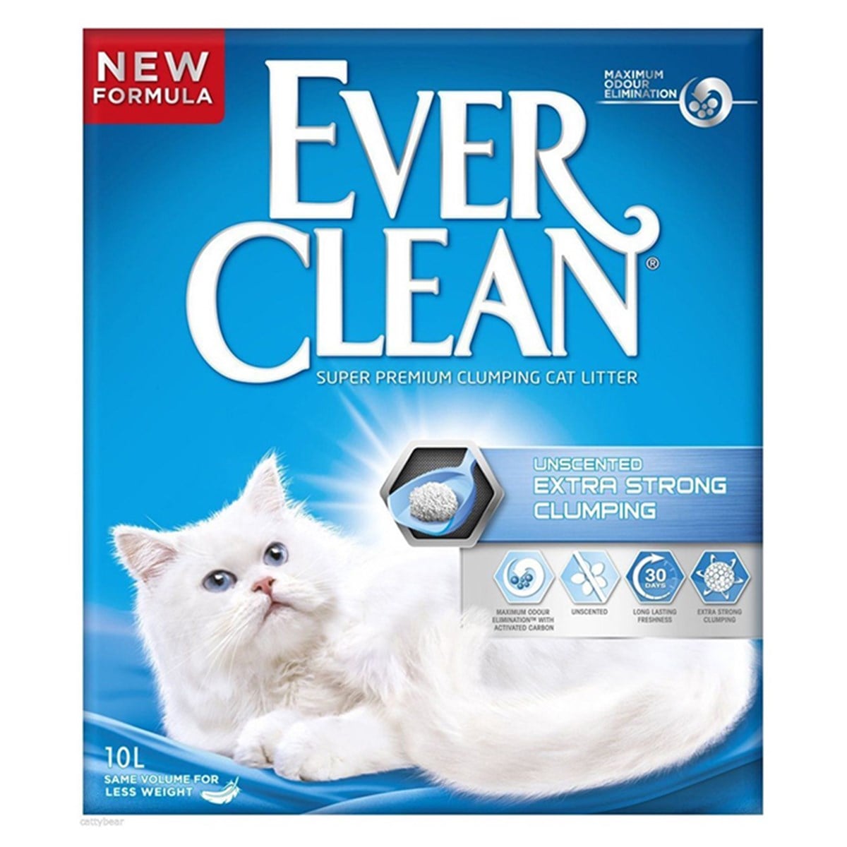 EVER CLEAN EXTRA STRONG UNSCENTED EKSTRA GÜÇLÜ KOKUSUZ KEDI KUMU 10 LT5060255492130