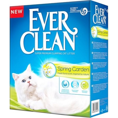 EVER CLEAN SPRİNG GARDEN BAHAR KOKULU TOPAKLASAN KEDİ KUMU 10 LT