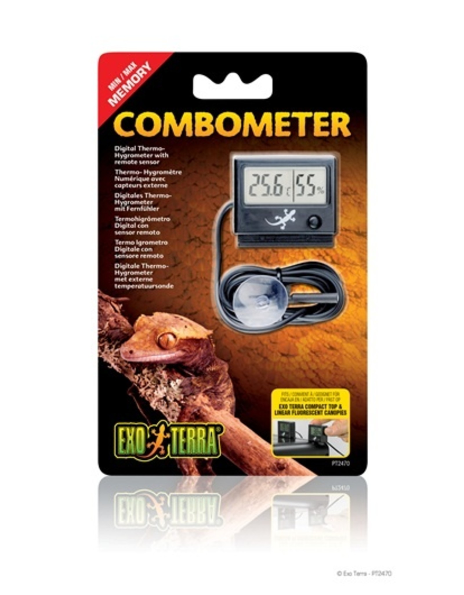 EXO TERRA LED HYGRO/THERMO METER COMB -V015561224703