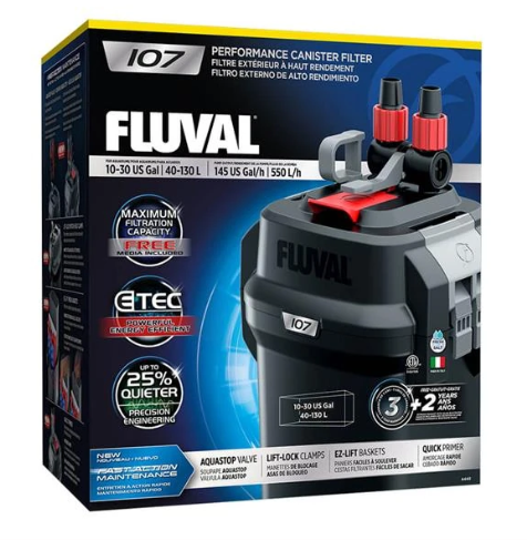Fluval 107 Dış Filtre 550L/H015561104418
