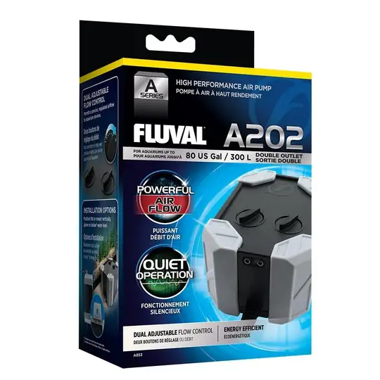 FLUVAL AİR 202 HAVA MOTORU ÇİFT ÇIKIŞLI015561014168