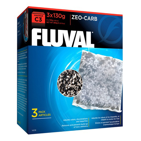 Fluval C3 Zeo Karbon (3x130 Gr)015561140188
