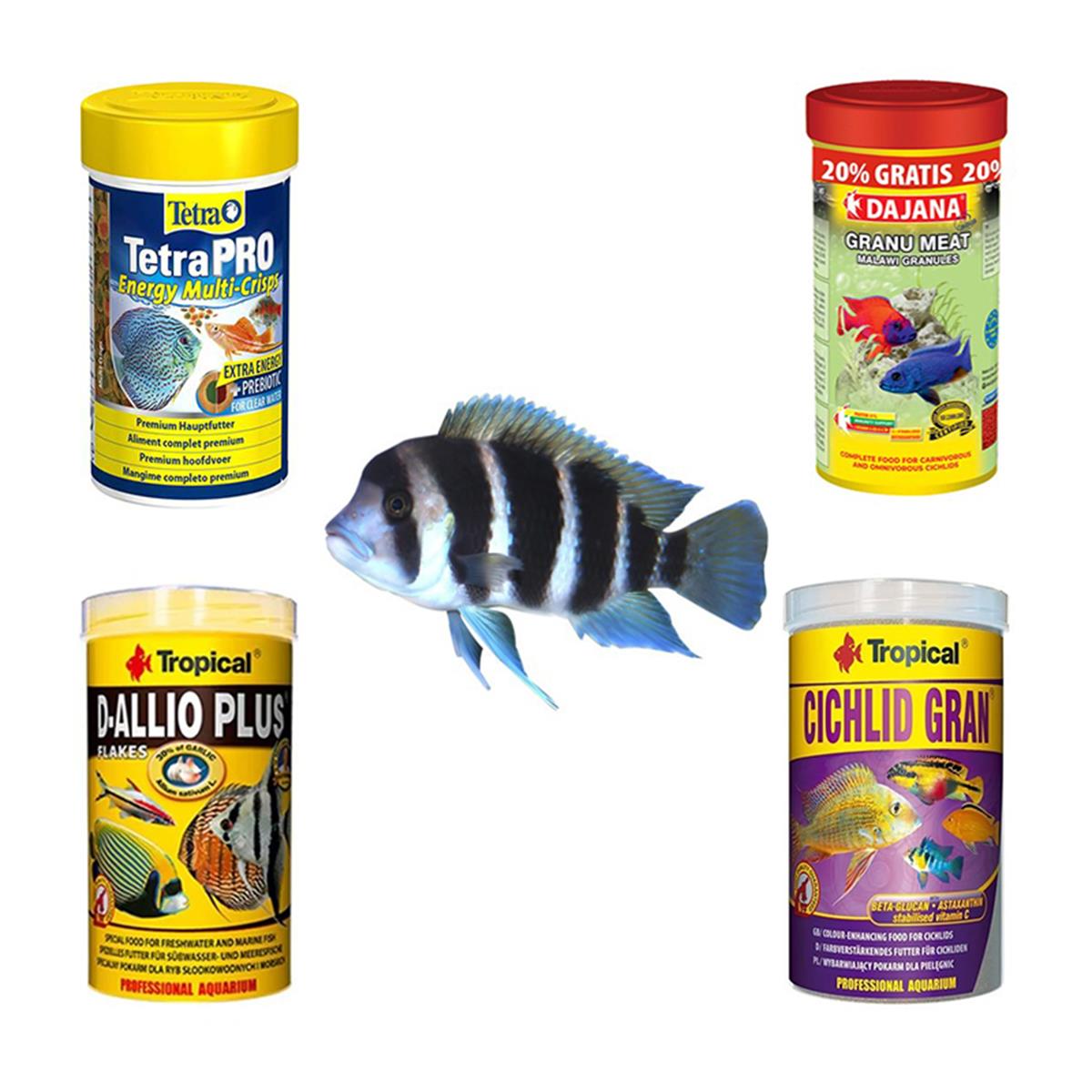 Frontoza Balıklarına Özel Yem Paketi (AÇIK YEM)Frontozapaket