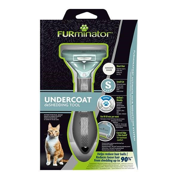 Furminator Kısa Tüylü Kedi Tarağı S4048422141198