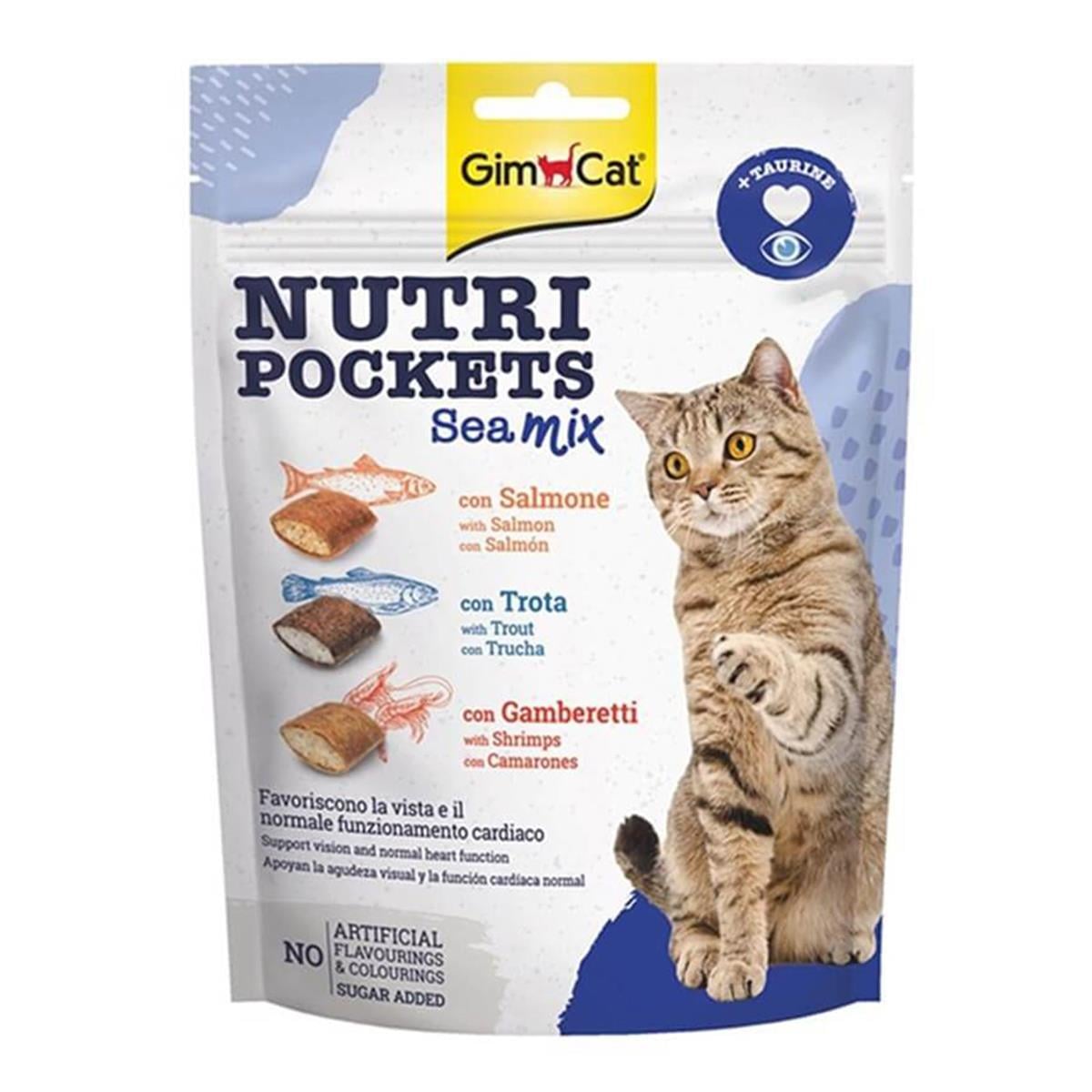 GİM CAT NUTRİ KEDİ SEA MİX 150 GR4002064419374