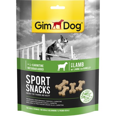 GİMDOG SPORTSNACKS KUZU ETLİ KÖPEK ÖDÜL TABLETİ 150 GR