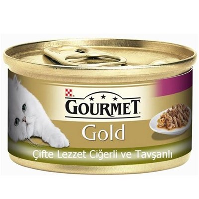 GOURMET GOLD ÇIFTE LEZZET TAVŞAN VE CIĞER