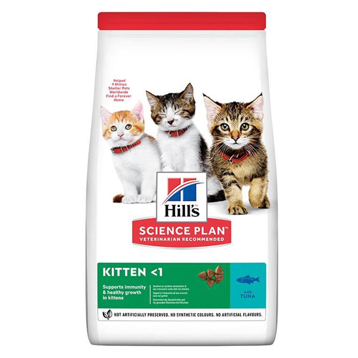 HİLLS KİTTEN TUNA BALIKLI YAVRU KEDİ KURU MAMASI TUNA 1.5 KG052742022802