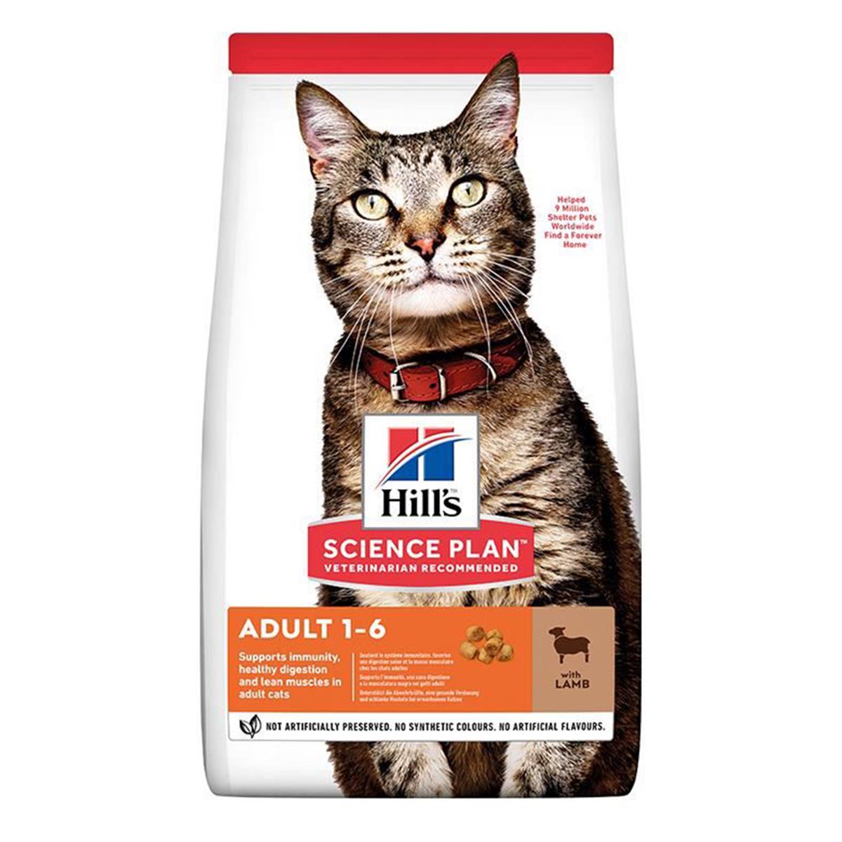 HİLLS KUZU ETLİ YETİŞKİN KEDİ MAMASI 1 KG4349