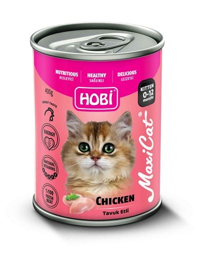 HOBİ YAVRU KEDİ TAVUKLU 400 G