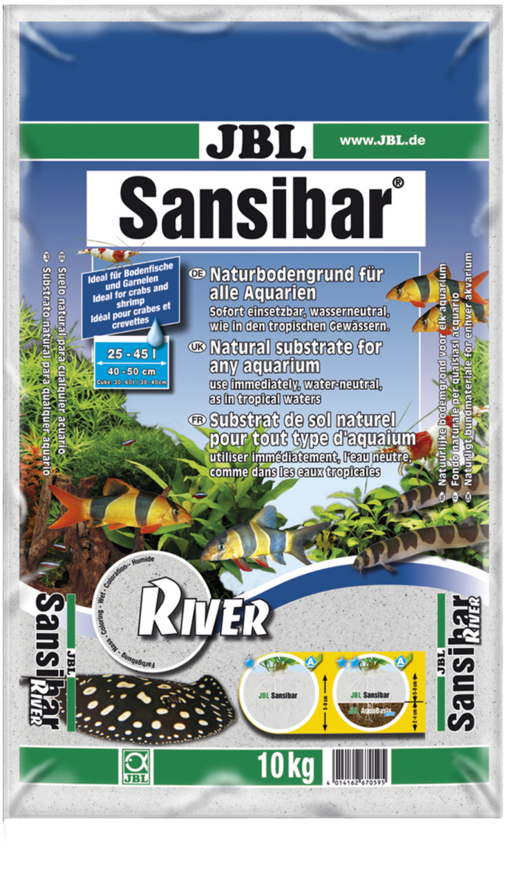 JBL SANSIBAR NEHİR 0,4-1,4MM 10 KG KUM 111-670594014162670595