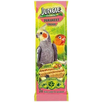 JUNGLE MEYVELI PARAKET KRAKERI (3LÜ PAKET)-3X35 GR