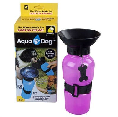 KÖPEK SEYAHAT SULUĞU PEMBE 18 OZ