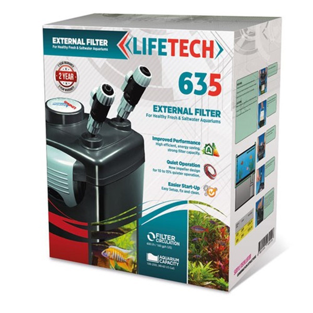 LİFETECH 635 DIŞ FİLTRE 600L/H6920840355341