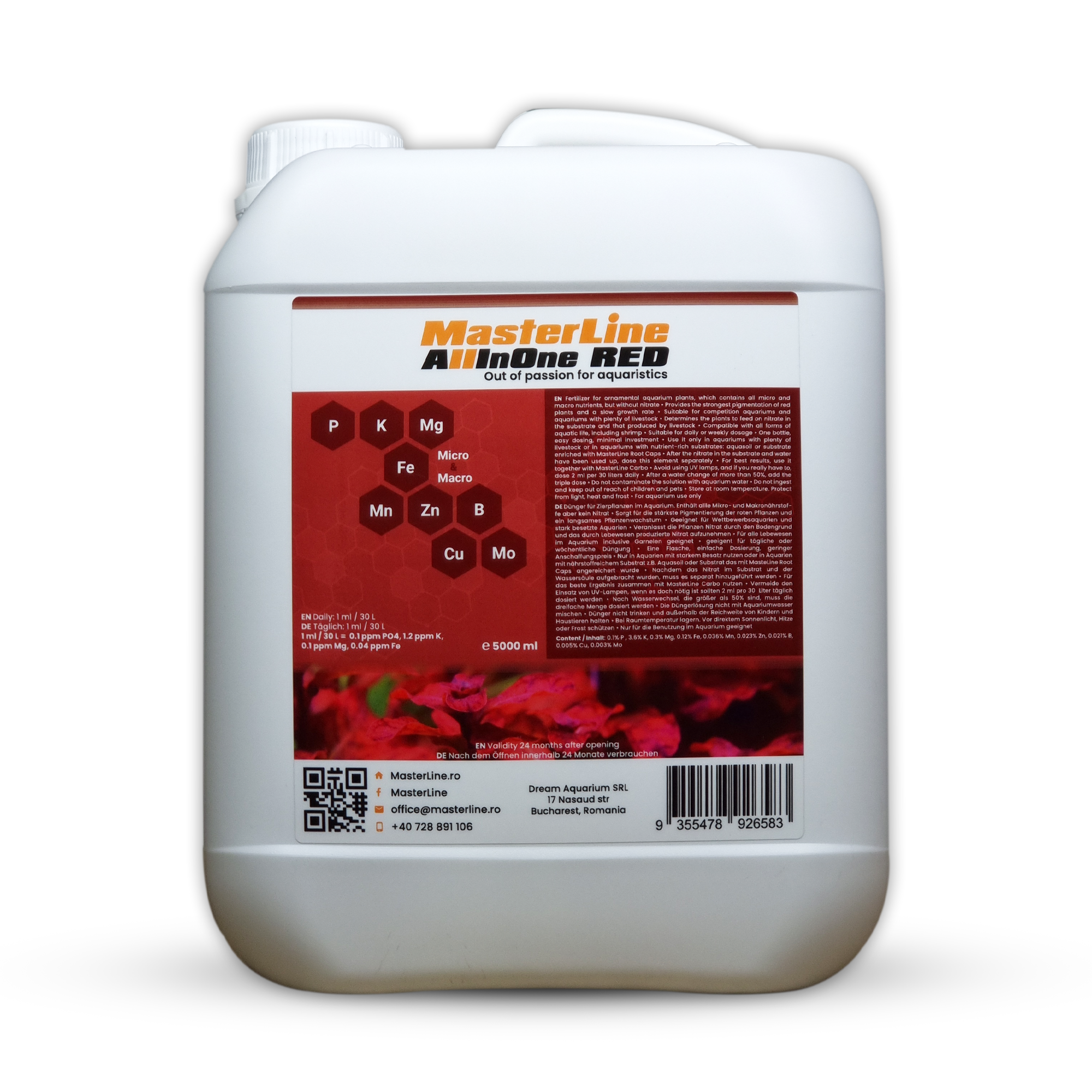 MasterLine All In One Red (5000 ml)9355478926583