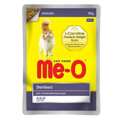 ME-O POUCH KISIRLAŞTIRILMIŞ KEDİ KONSERVESİ 80GR