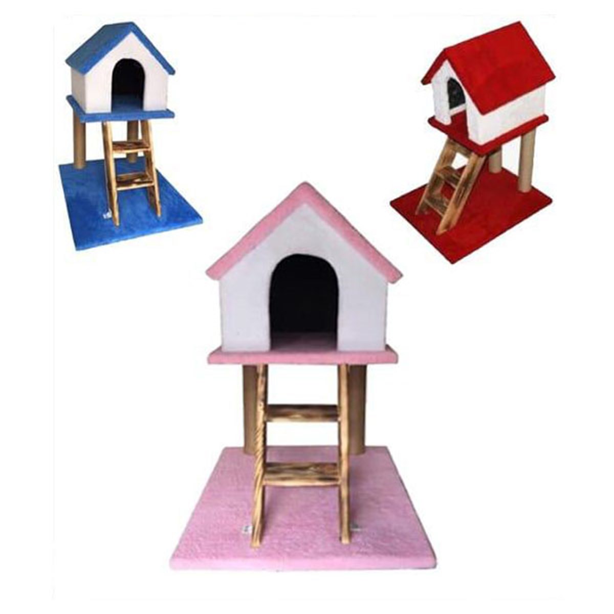 Merdivenli Kedi Evi - TırmalamaCT14