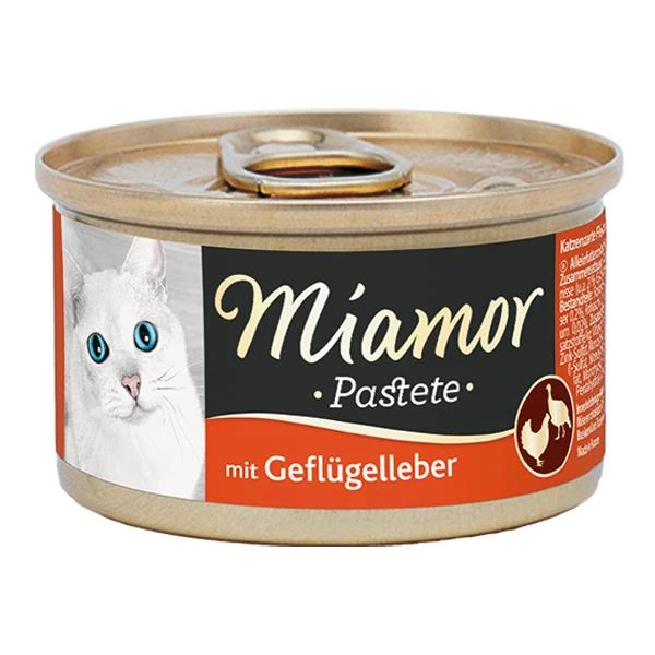 MIAOMOR PASTETE CİĞERLİ KEDİ KONSERVESİ 85 GR42017110