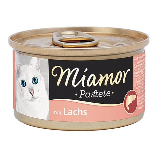 MIAOMOR PASTETE SOMONLU KEDİ KONSERVESİ 85 GR42017028