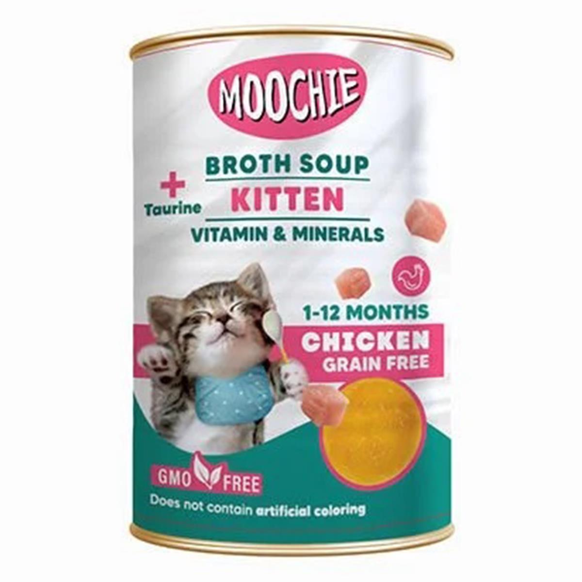 MOOCHİE ET SUYU ÇORBA TAVUKLU YAVRU KEDİ 135 ML8859710205630