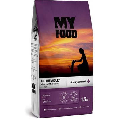 MY FOOD GURME YETİŞKİN KEDİ MAMASI URİNARY SUPPORT 1,5 KG