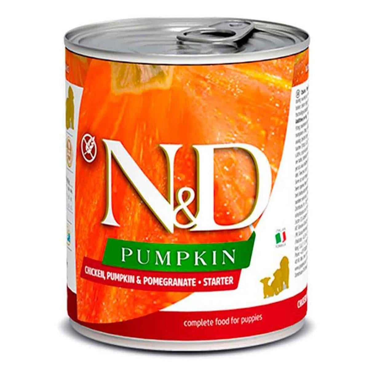 N&D BALKABAKLI TAVUK VE NARLI KÖPEK KONSERVE MAMASI 285 GR8606014102567