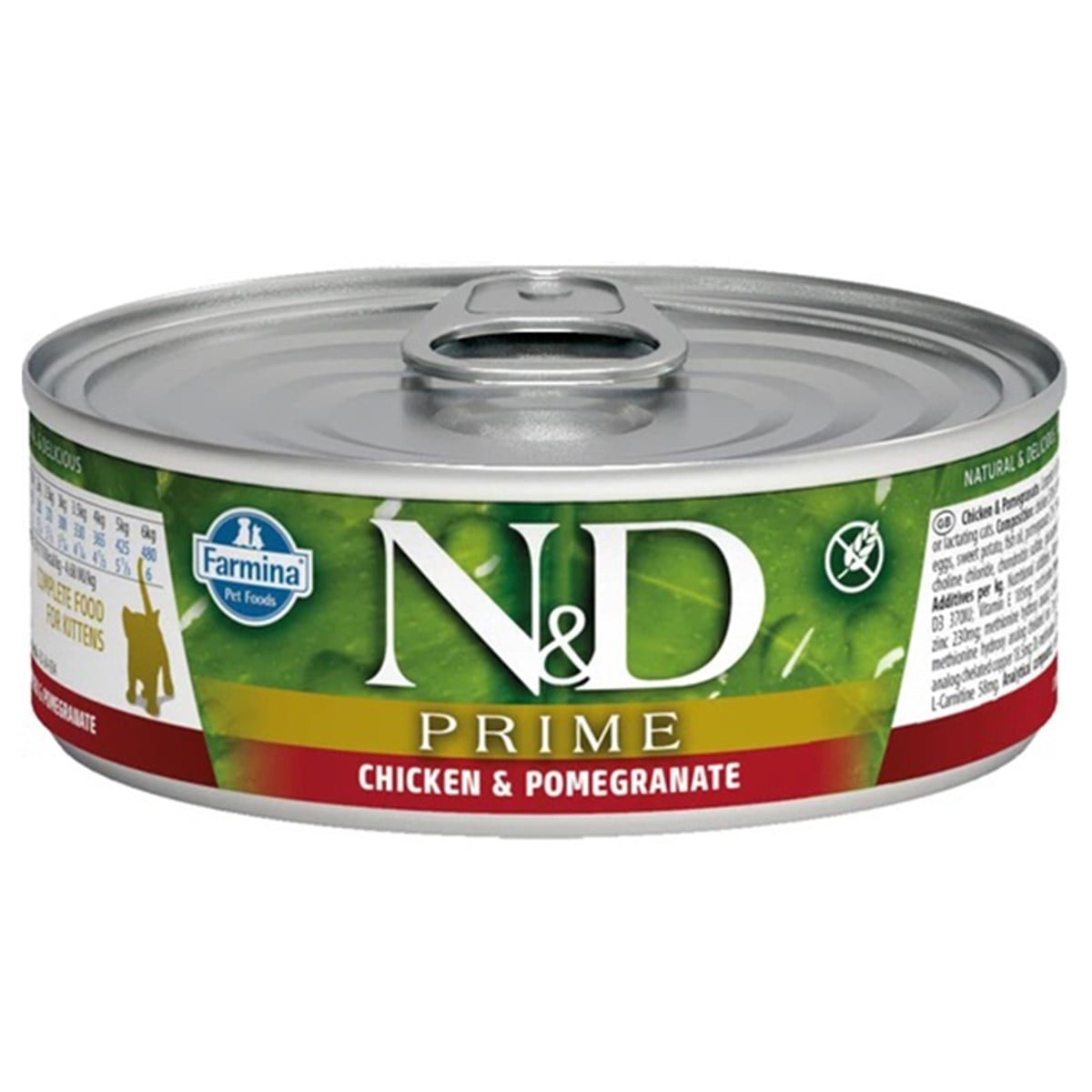 N&D PRIME TAVUK & NAR KEDİ KONSERVESİ 80 GR8606014102055
