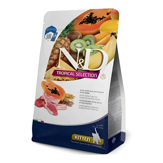 ND Tropical Selection Kuzu Etli Yavru Kedi Maması 1.5 KG8010276045027