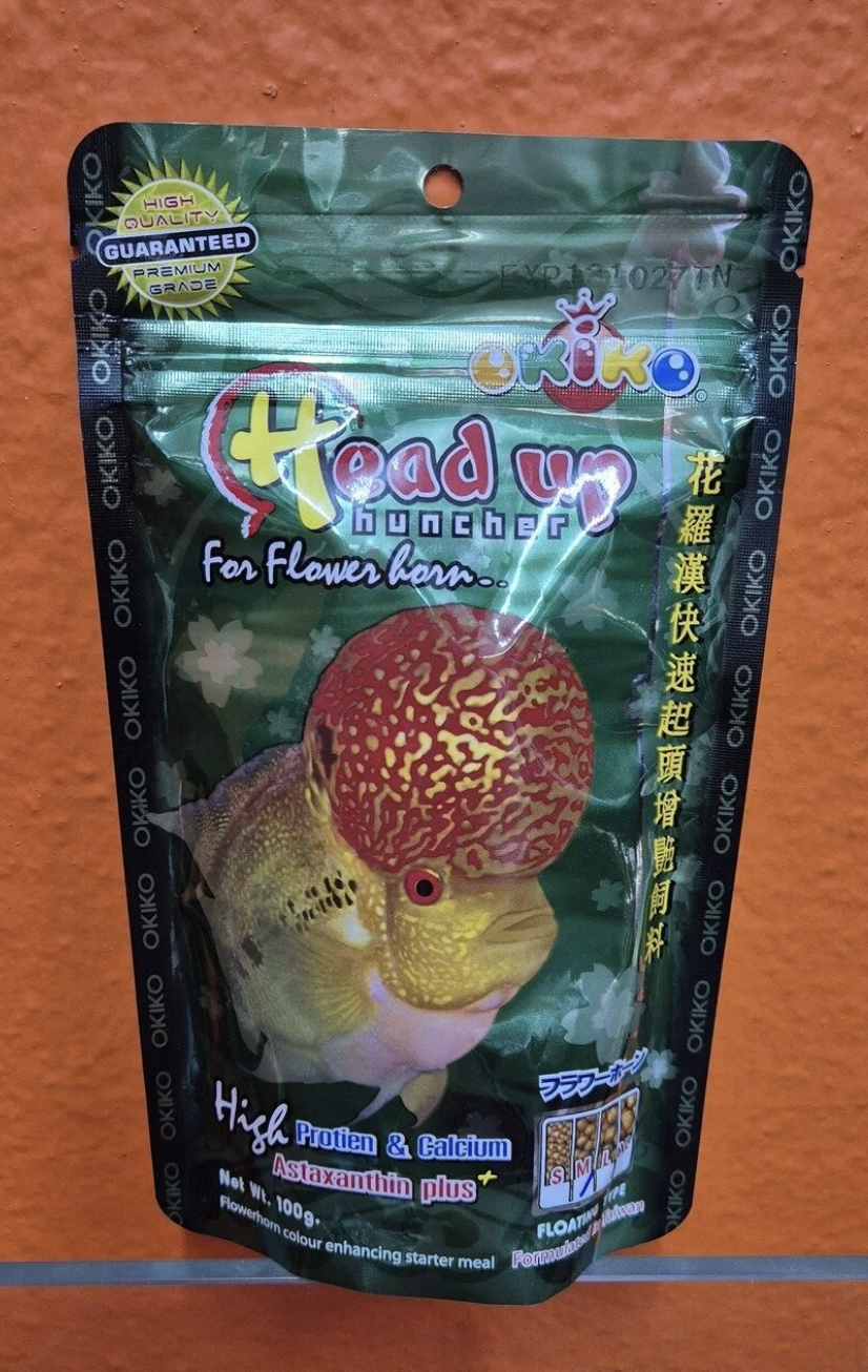 OKIKO FLOWERHORN HEAD HUNCHER M 100 GR8857110850849
