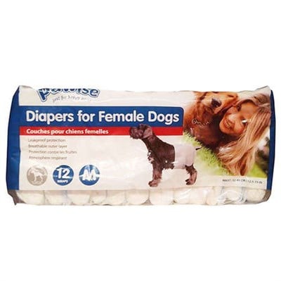 PAWISE 12972 DIŞI KÖPEK PEDI MEDIUM 32-48 CM (12 ADET)