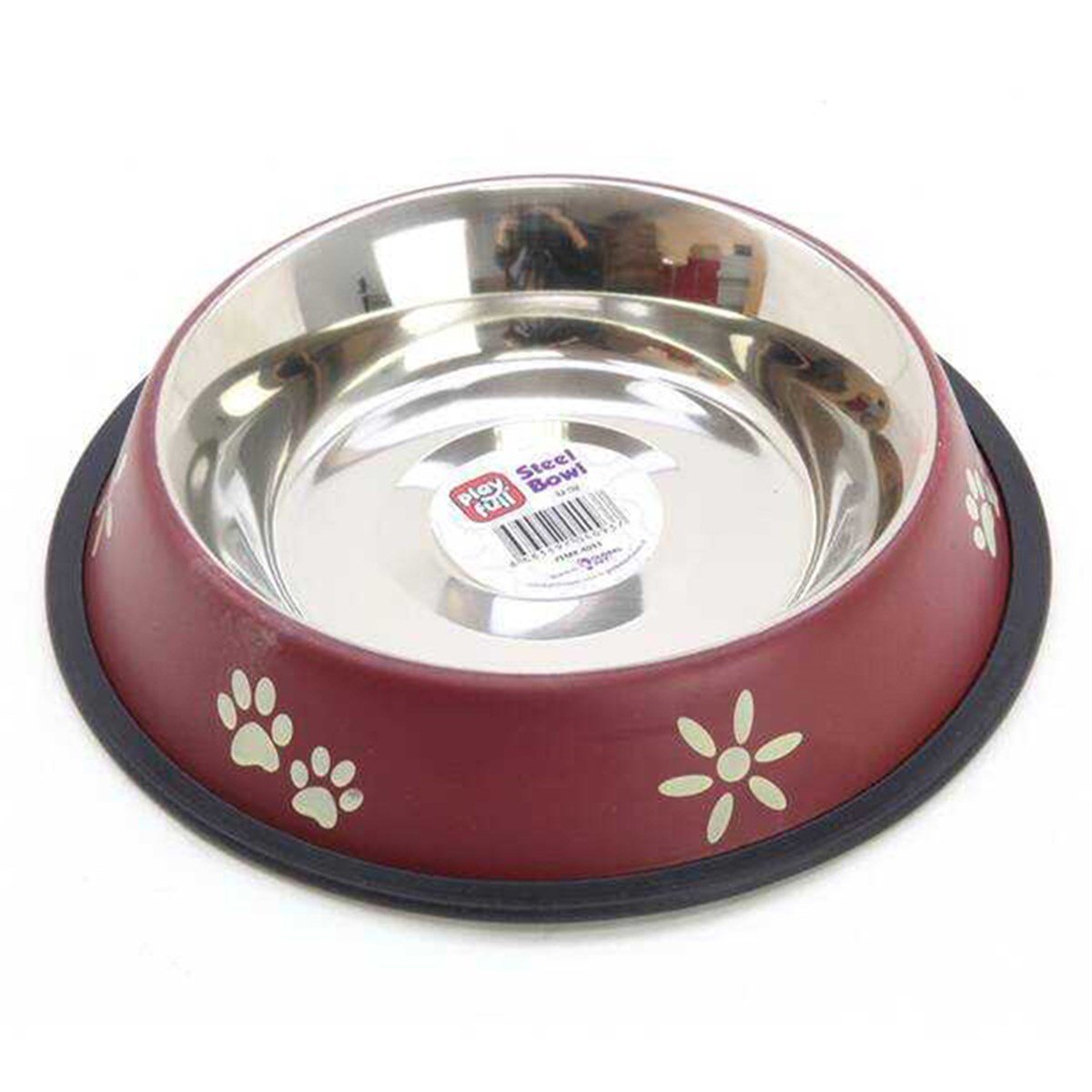 PLAYFULL RENKLİ DESENLİ ÇELİK MAMA VE SU KABI 8 OZ (SWT2314)8683497040906