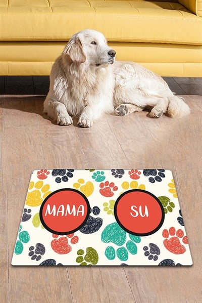 PVC PAW BOWL KEDİ KÖPEK MAMA PASPASI