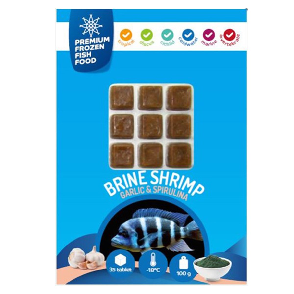 RDM DONDURULMUŞ YEM BRINE SHRIMP6939090300209