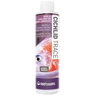 REEFLOWERS CİCHLİD TRACE CİCHLİD BALIKLARI İÇİN SIVI MİNERAL 85 ML