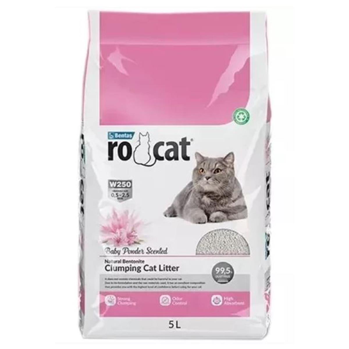 ROCATT BEBEK PUDRALI KEDI KUMU 5LT8699245858211