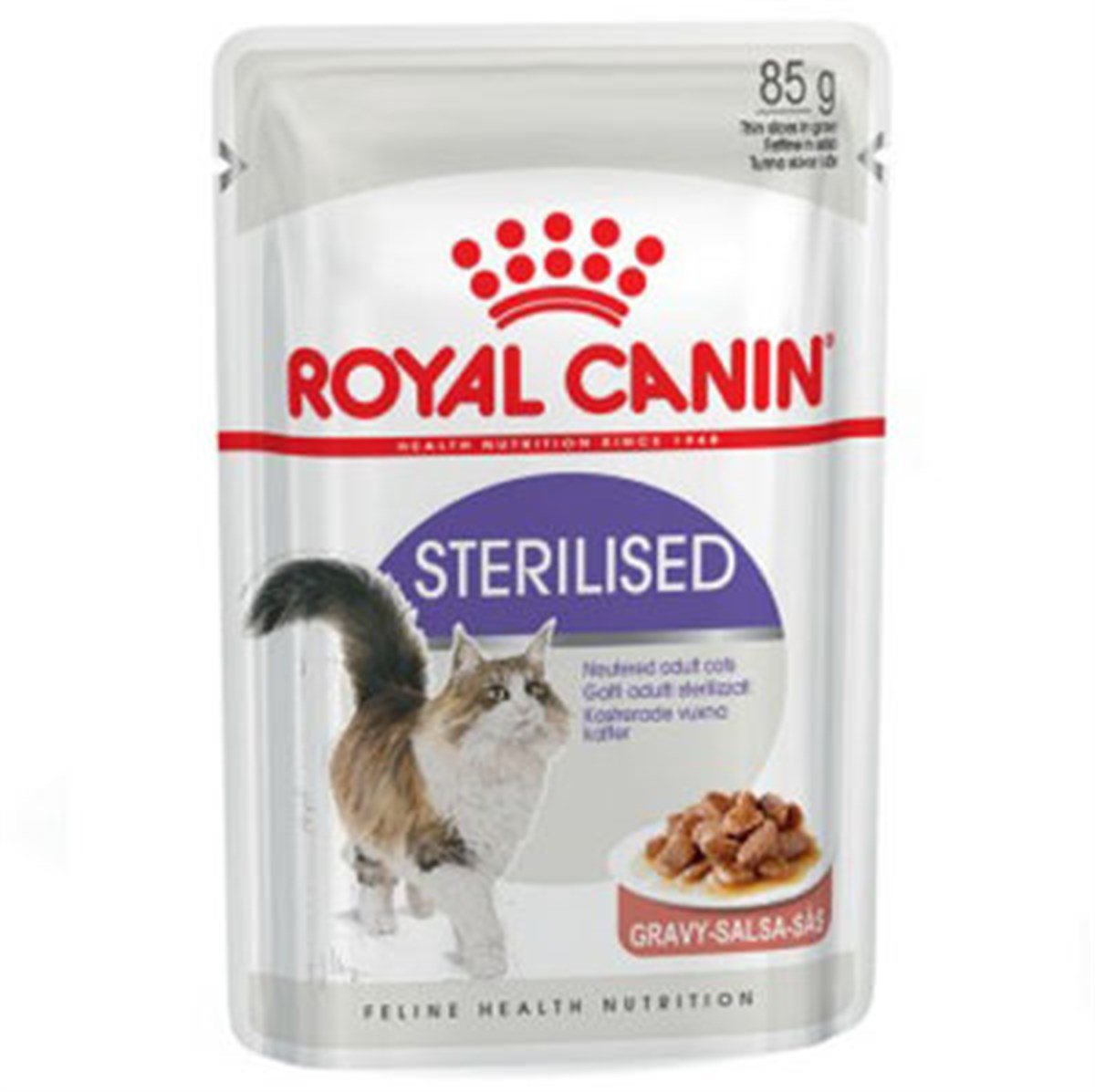 ROYAL CANIN GRAVY STERILISED KISIRLAŞTIRILMIŞ YAŞ KEDI MAMASI 85 GR9003579311301