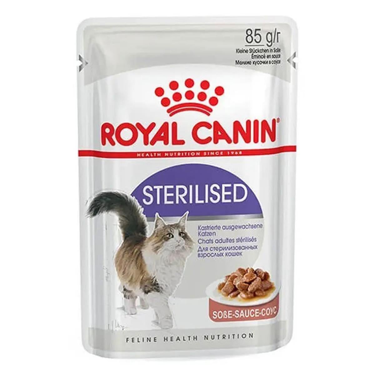 ROYAL CANİN STERİLİSED SOSLU KISIR KEDİ KONSERVESİ 85 GR9003579311295