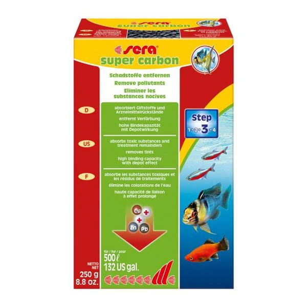 SERA SÜPER AKTİF KARBON - 250 GR4001942084000