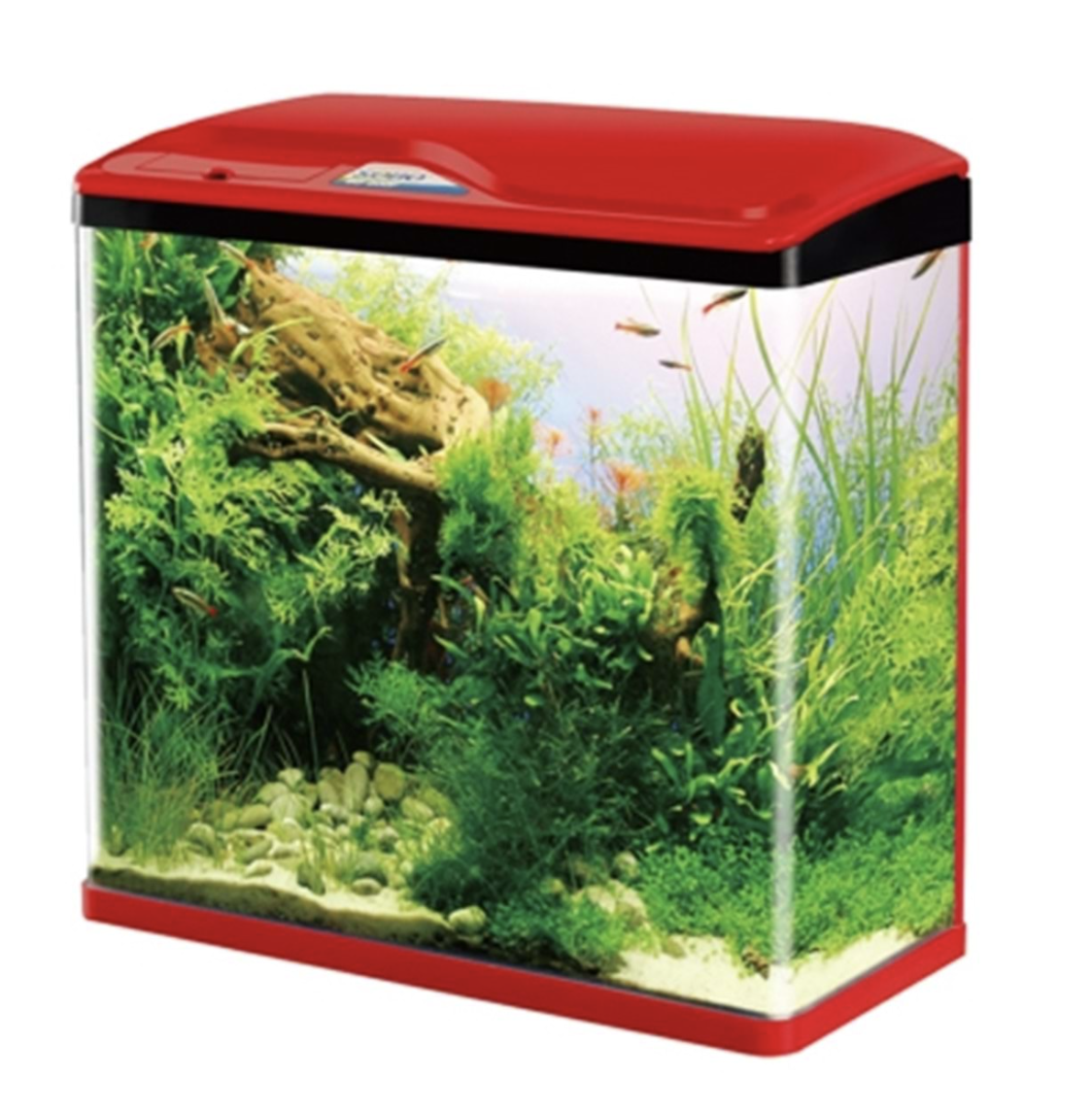 SOBO 600F KOMPLE AKVARYUM 60 X 23 X 55 CM KIRMIZI6925394870463