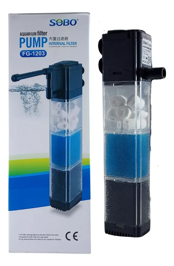 SOBO FG-1203 İÇ FİLTRE 880 LT/H 12 W6925394800705