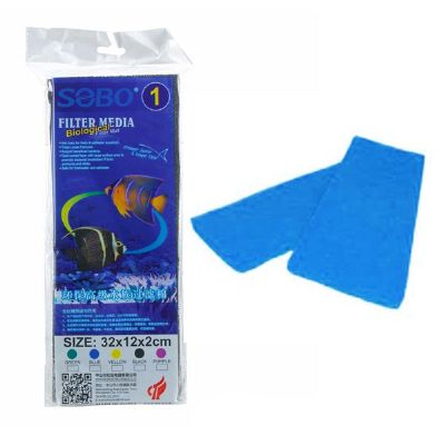 SOBO FİLTRE SÜNGERİ 32X12X2 MAVİ6925394851011