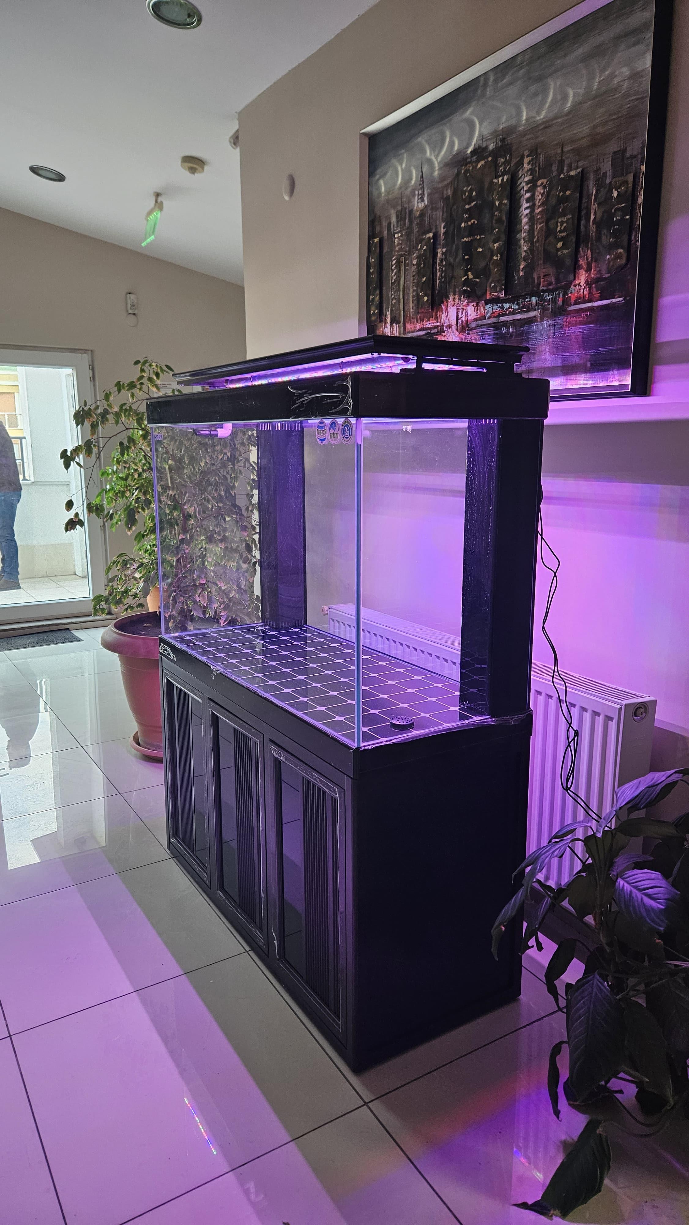 SOBO SUMP FİLTRE SİSTEMLİ AKVARYUM SETİ 120-48-70H1745000192490