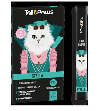 TAIL&PAWS STELLA- MULTI VITAMIN 15GX5 ADET