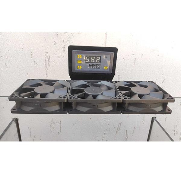 TERMOSTATLI AKVARYUM SOĞUTUCU FAN 3 LÜ SFAN3